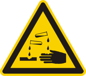 Gefahrenzeichen als Beipsiel eines Ikons.